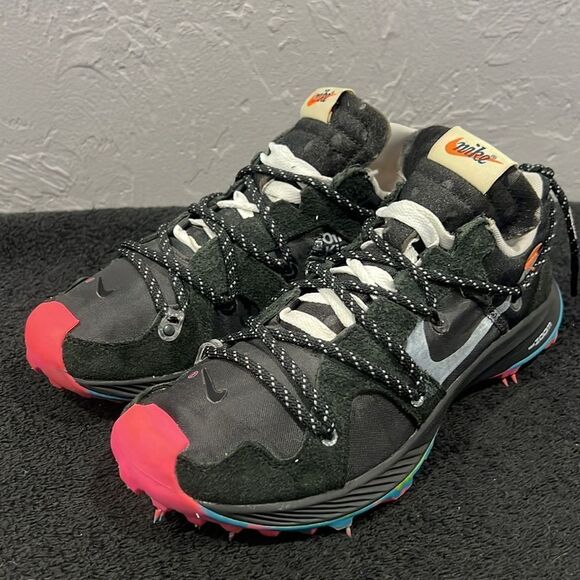 🔥 NIKE Air Zoom Terra Kiger 5 x OFF-WHITE Athlete in Progress Women Sz 8.5 - EU - Picture 5 of 15